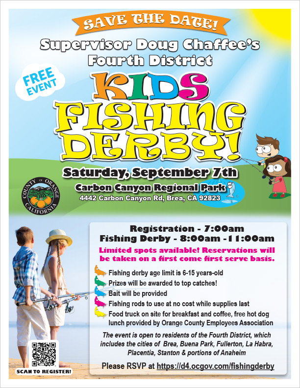 Kids Fishing Derby September 2024